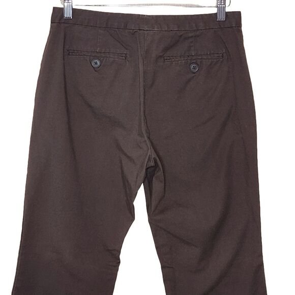 Vintage Y2K Gap Khakis Brown Chinos Straight Leg Women's Size 8 - Picture 4 of 11